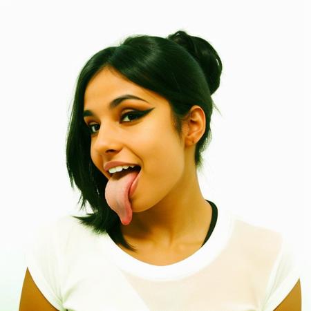 146599-922426864-a woman, black hair, tongue out, surprise, skin details, simple background, perfecteyes eyes, pretty teeth, cute, makeup, eye li.png